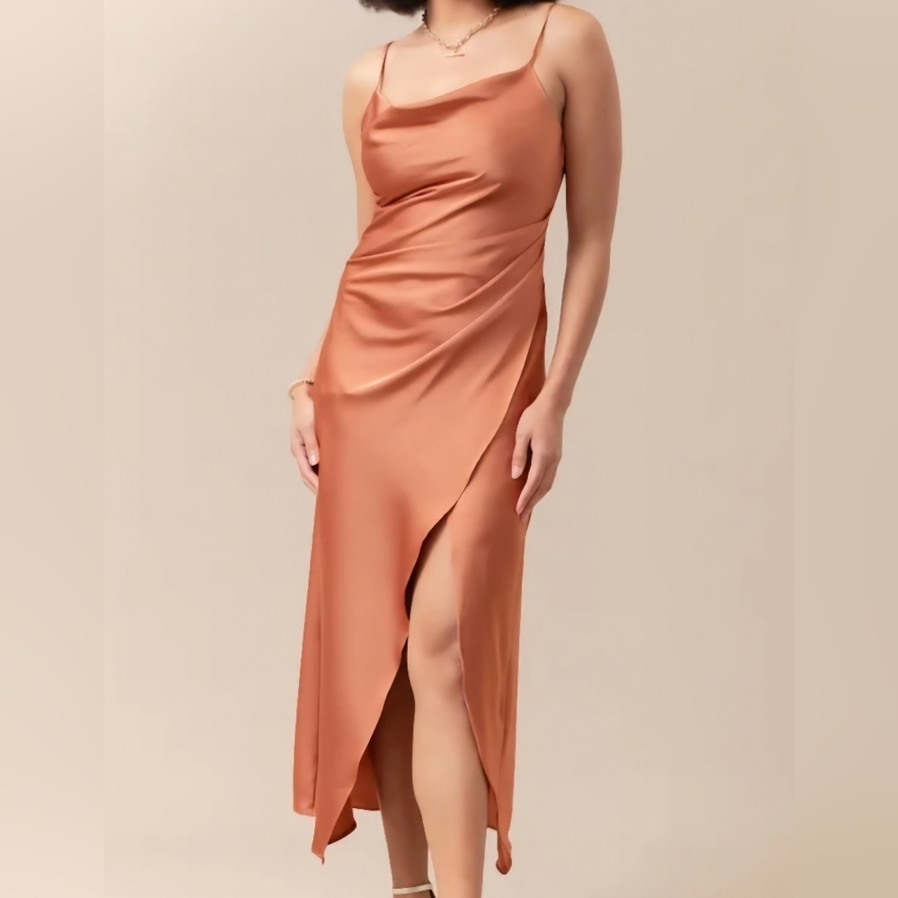 Re:named Elegant Satin Slip Dress Size Small